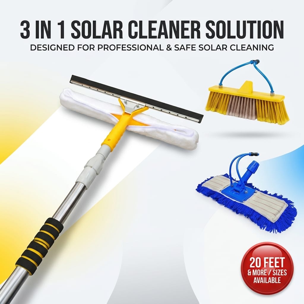 3in1 Solar Cleaner Solution